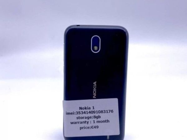 Nokia 1 – 8GB – Dark blue