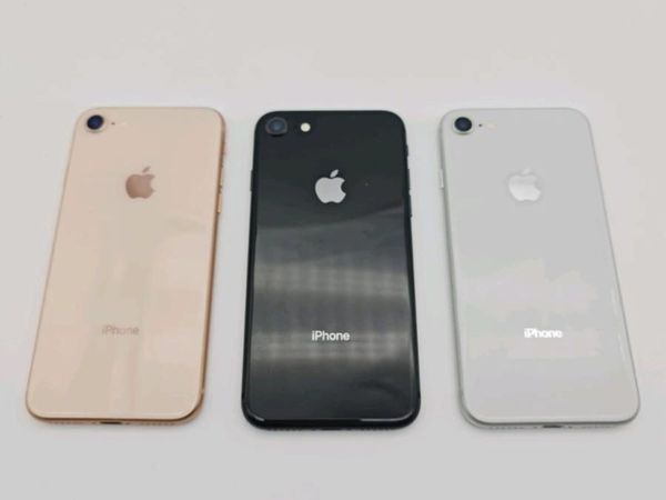 Iphone 8 Unlocked - 3 colours