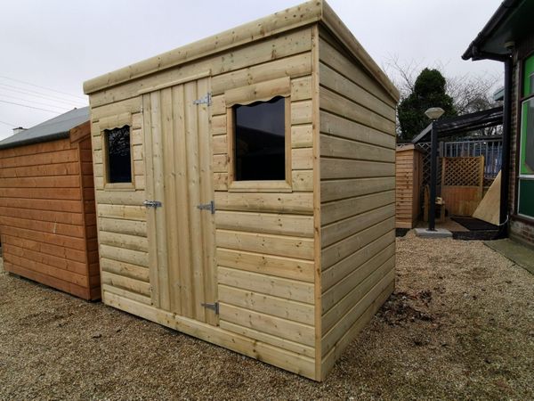 Cabin Style Wooden Shed