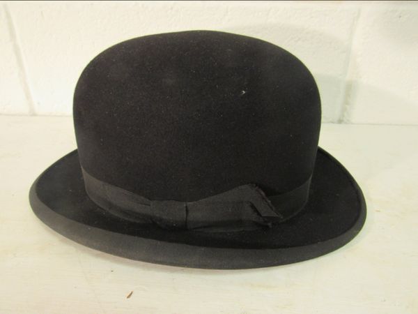 Vintage bowler hat.