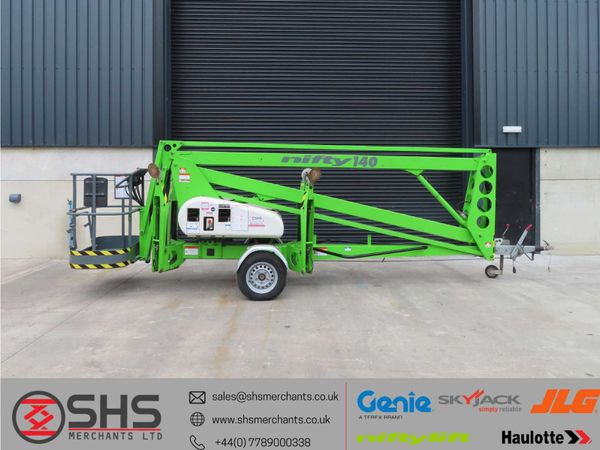 Niftylift 140 HPE Tow Behind Trailer Mount SN 2159