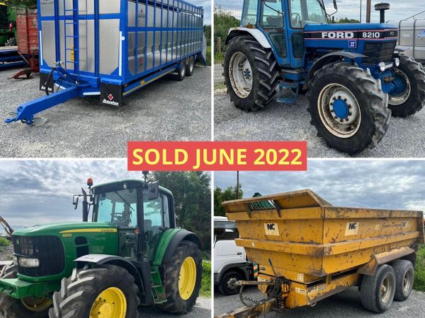 Machinery Auction Saturday 23rd July