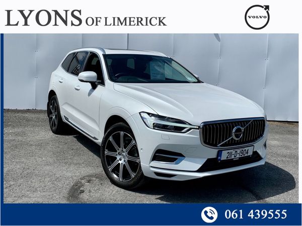 Volvo XC60 SUV, Hybrid, 2021, White