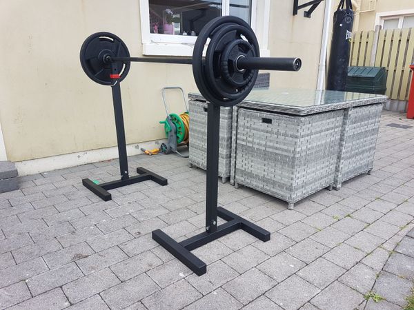Weights, Olympic Barbell and stands