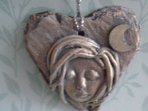 Moon Goddess ornament, Decoration, Gift