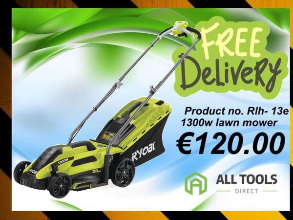 RYOBI 230v electric lawn mower free delivery