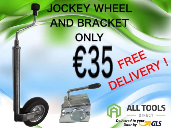 Jockey wheel and bracket delivery available