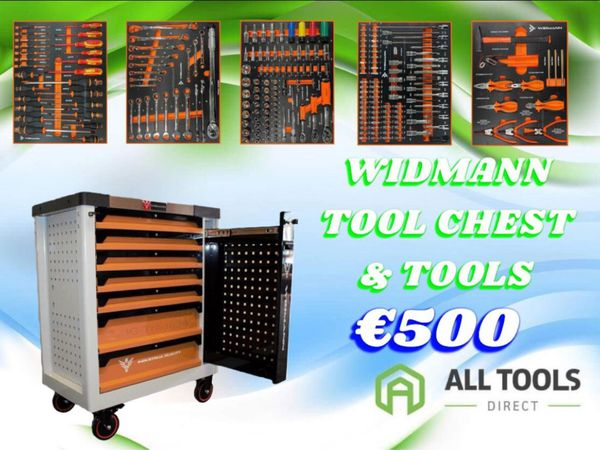 WIDMANN tool chest complete with tools