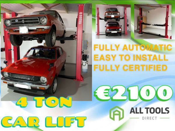 4 ton 2 post fully automatic car/van/4x4 lifts