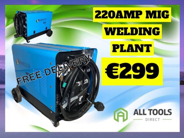 220AMP MIG WELDING PLANT FREE DELIVERY