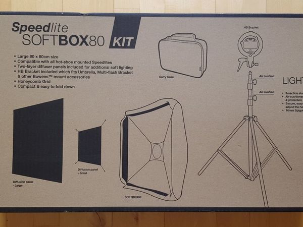 Hahnel Speedlite softbox 80 kit