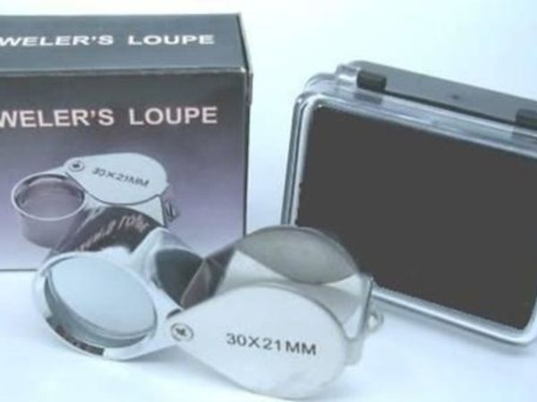 jewelers loupe - know your coins