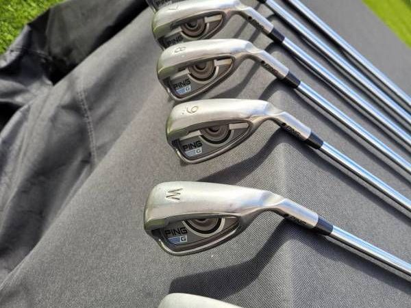 Ping G irons regular 5-sw excellent condition