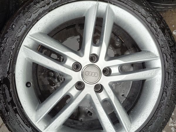 18" Genuine Audi S Line Alloys with tyres