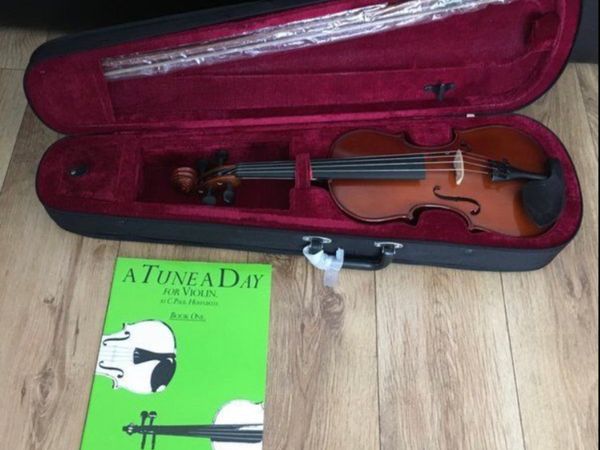 Violin and Book