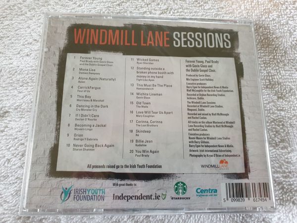 Windmill Lane Sessions CD Aslan Damien Dempsey