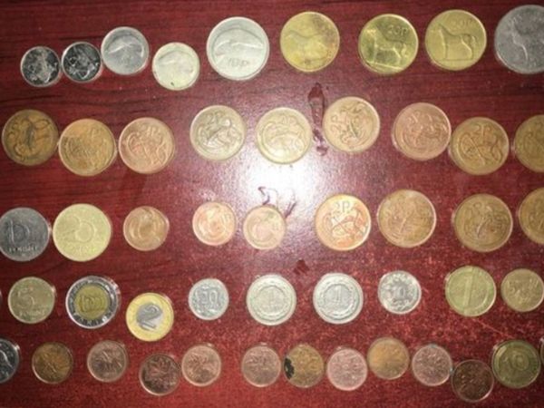Old Irish and Foreign Coins