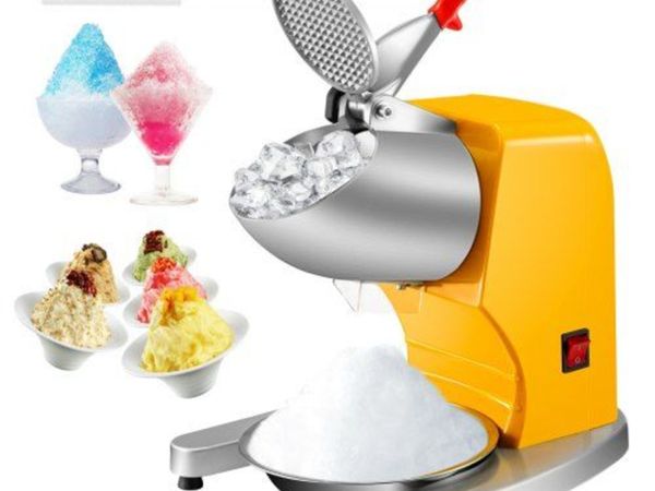 Ice Shaver Machine Snow Cone Maker 210lbs Electric Ice Crusher 300w