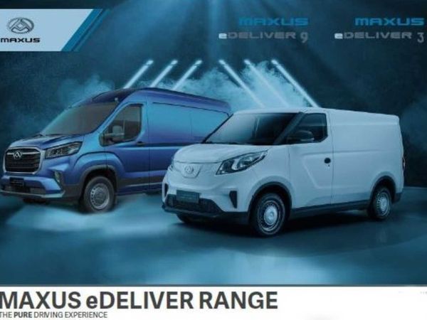 Maxus eDeliver9 & eDeliver3 - Electric Vehicle