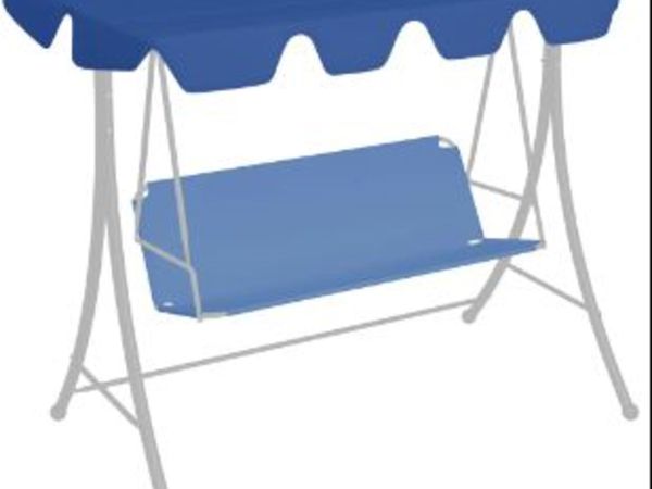 New*LCD Replacement Canopy for Garden Swing Blue 150/130x70/105 cm