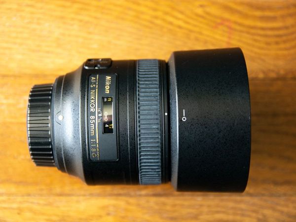 Nikkor AF-S 85 mm 1.8 G lens for Nikon