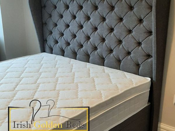 ottoman lift up bed frame and headboard