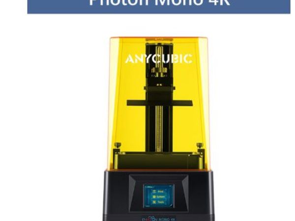 4K 3D Printer with 6.23" Monochrome Screen LCD SLA UV Resin 3D Printers Fast Precise 3D Printing