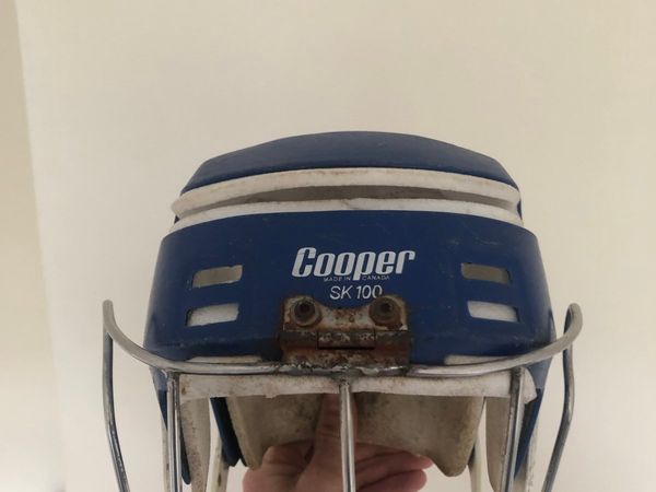 Old style Blue Cooper Helmet