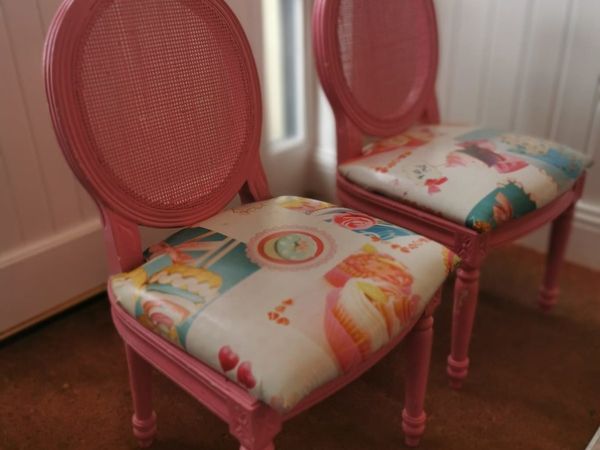 Pre loved little girls chairs