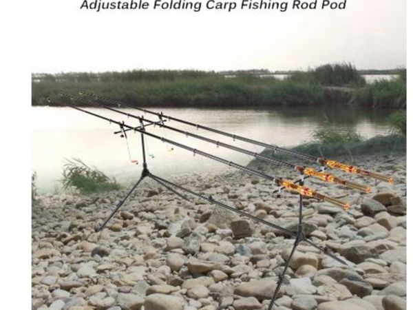 Adjustable Retractable Carp Fishing Rod Pod Stand Holder Fishing Pole Pod Stand Fishing Tackle Fishing Accessory