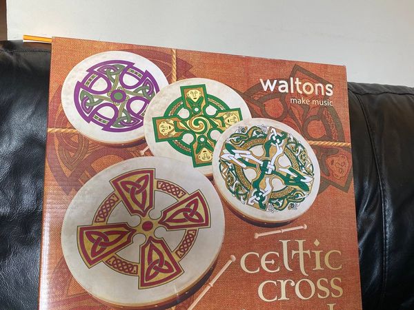 Bodhrán 18” Waltons Celtic Design