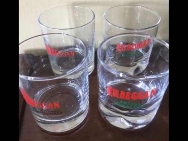 Kilbeggan Irish Whisky Glasses (4)