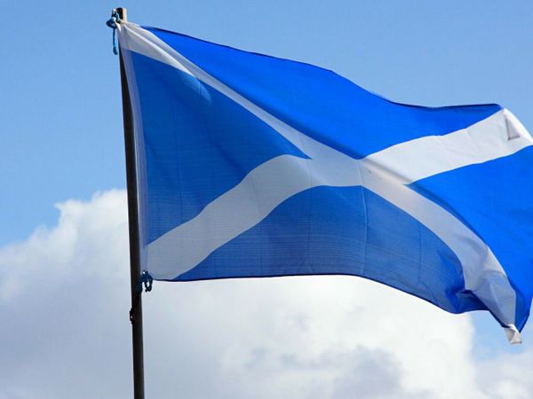 Scotland Flag Large 5 x 3 FT - St Andrews Light Blue