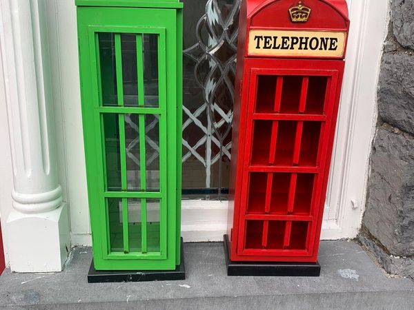 IRISH AND UK TELEPHONE BOXES