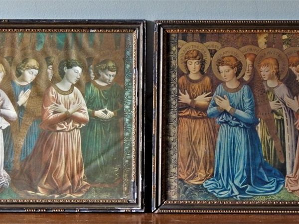 Pair of religious prints