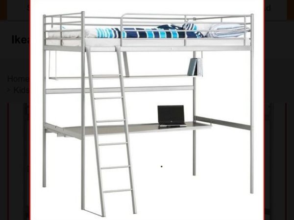 Loft Bed 29 All Sections Ads For, Ikea Loft Bed Double Size