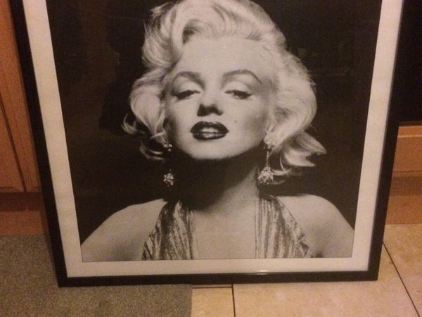 Marilyn Monroe framed print free postage