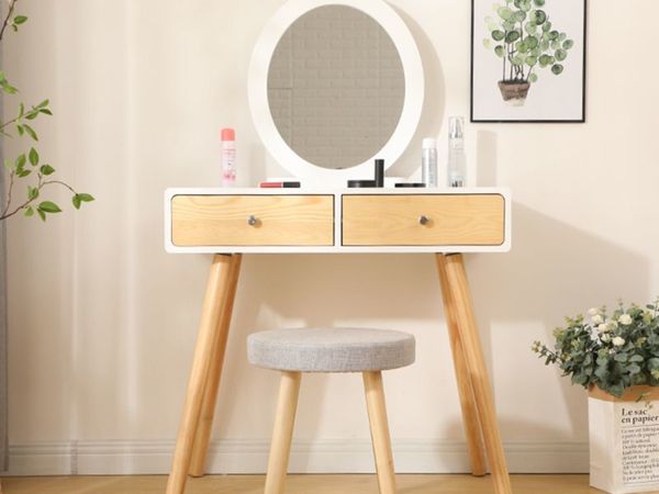 BRAND NEW Home Dressers Vanity Girl Dressing Table Storage Cabinet Modern Minimalist Makeup Table