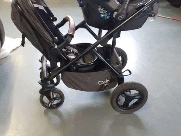 Cupla duo buggy and maxi cosi car seat and isofix