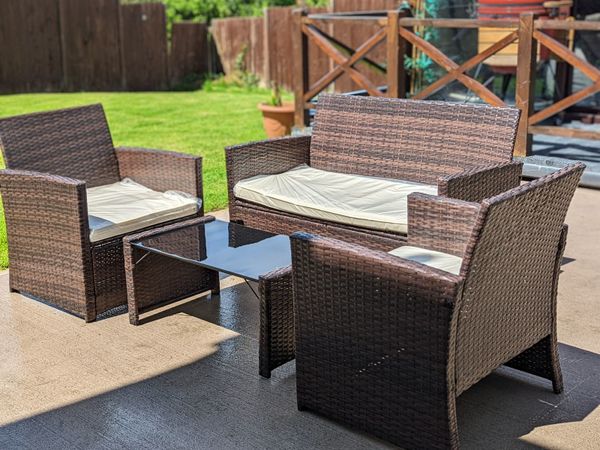 Rattan garden deals furniture done deal