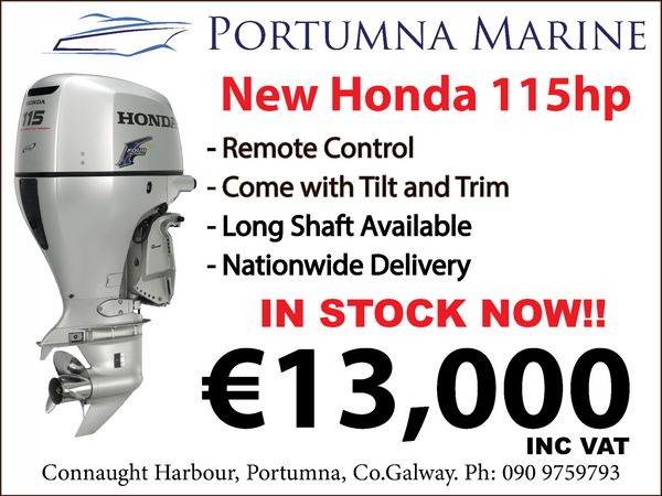 Honda 115HP Outboard Engines In Stock