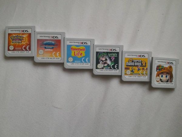 Nintendo 3ds games 10 each
