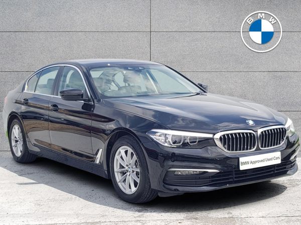 BMW 5-Series Saloon, Diesel, 2019, Black