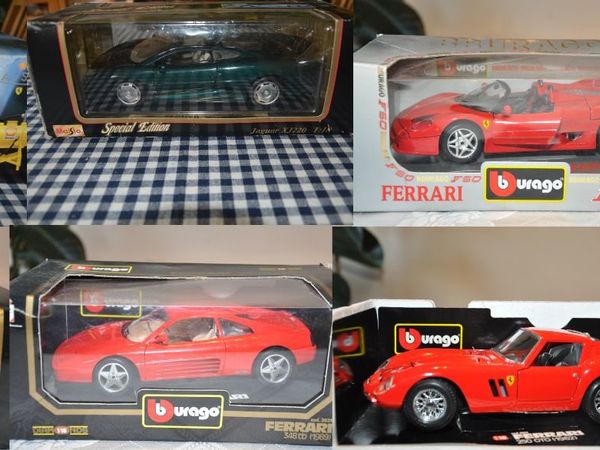 Collection of diecast models - 1/18 scale.