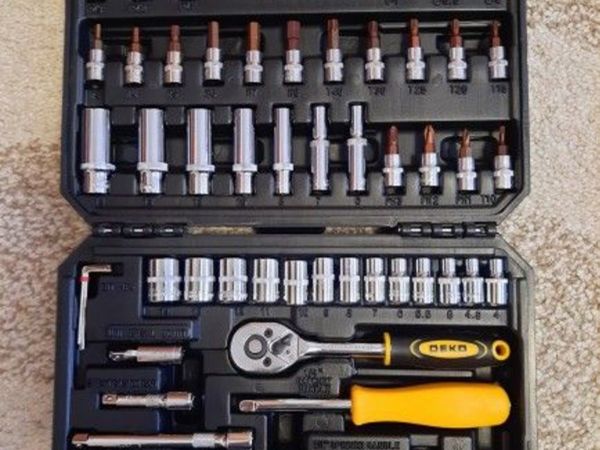 Hand Tool sets Woodworking tools Multi tool with Tool Box Socket set and Torque wrench DKMT Series hand tool edc