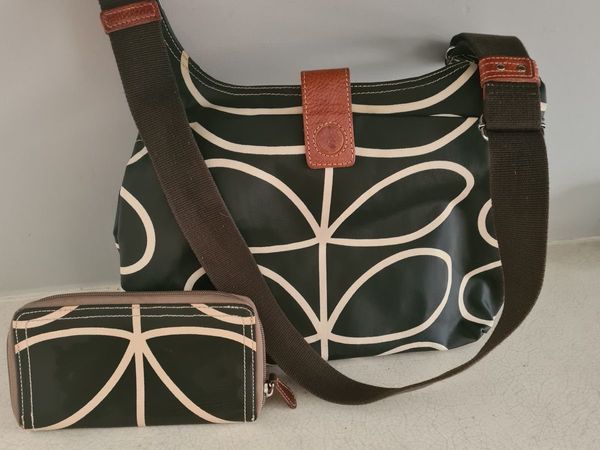 Orla kiely bag with matching purse