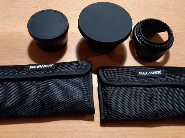 2 lens and 6 filters for Nikon AF-P