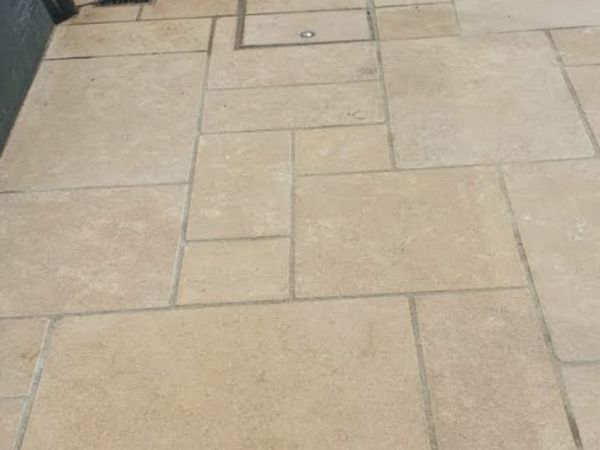 Egyptian limestone paving (patio pack)