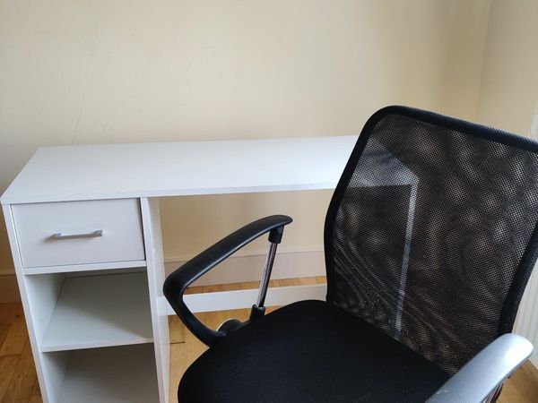 Office table and office chair