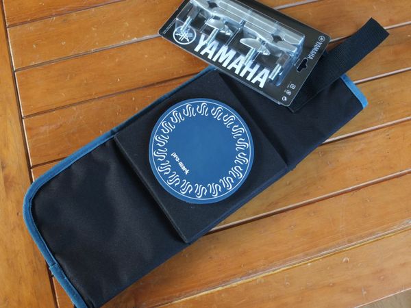Promark Stick Bag and Yamaha Multi Clamp.